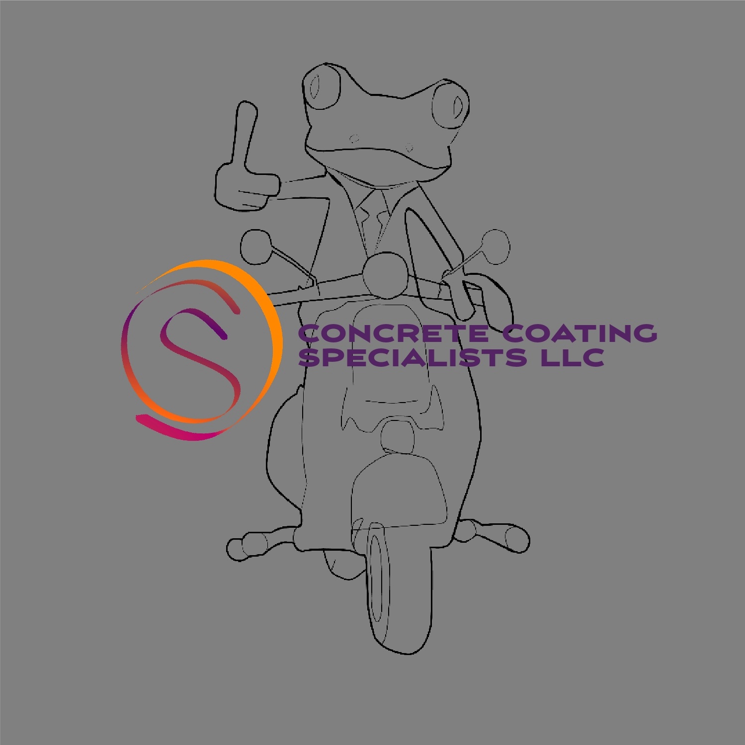 Logo Design by Mobile Design for Concrete Coatings Specialists LLC | Design #18286328