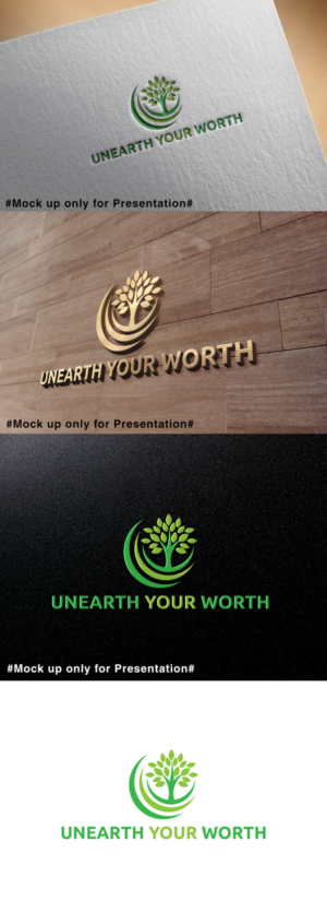 Logo Design by designmind78 for Unearth Your Worth | Design: #18378283
