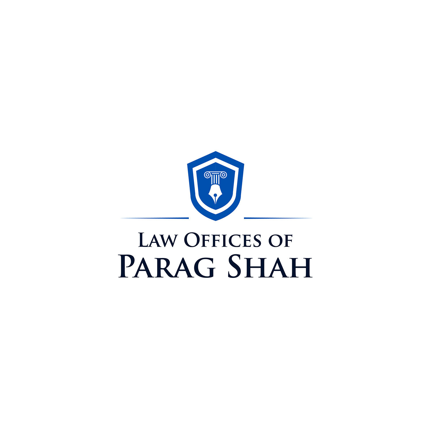 Logo Design by M6G for Law Offices Of Parag Shah | Design #18280115