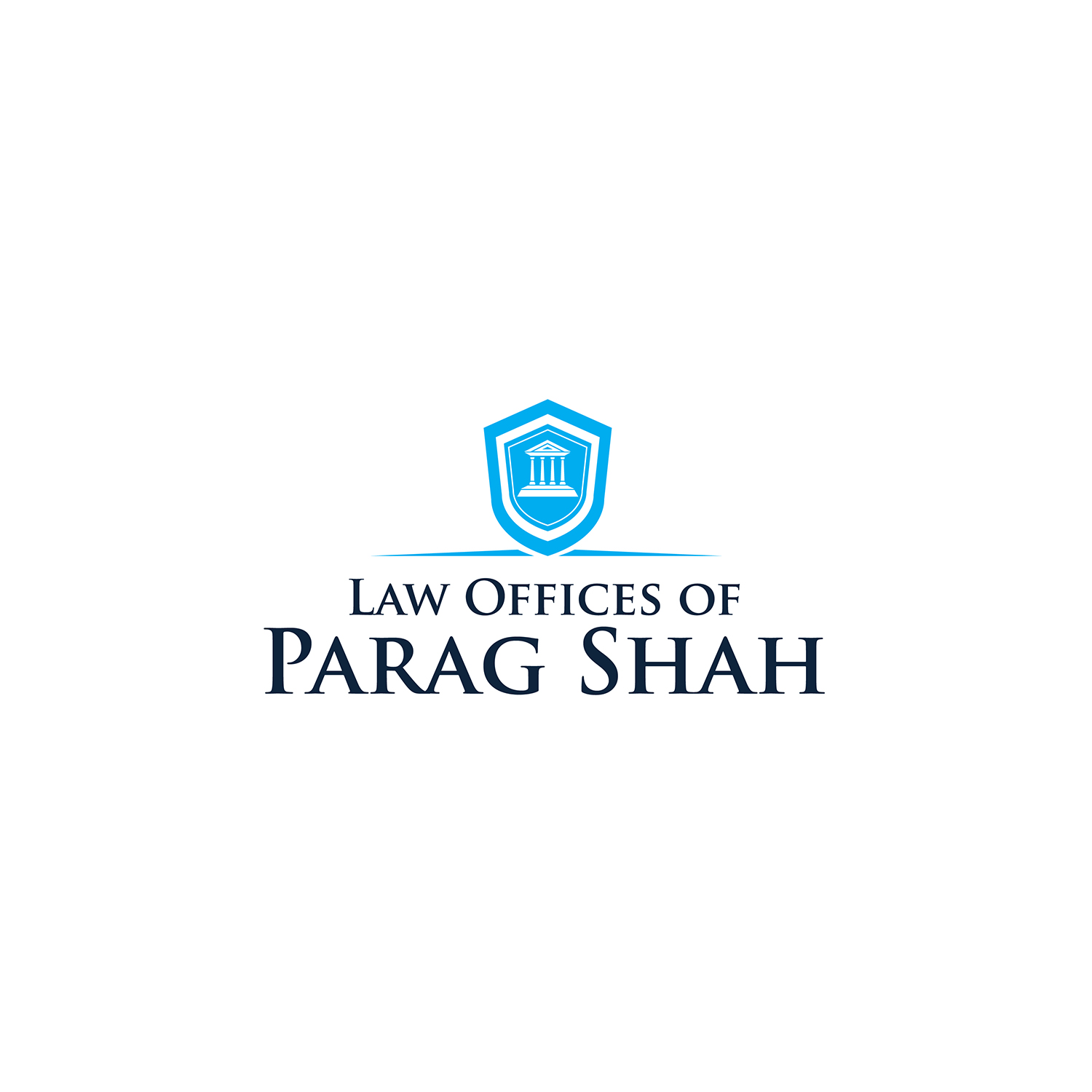 Logo Design by M6G for Law Offices Of Parag Shah | Design #18280281
