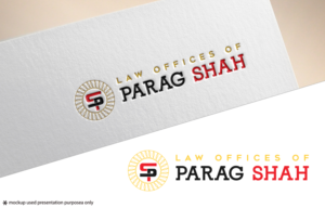 Diseño de Logo por A S design @ para Law Offices Of Parag Shah | Diseño: #18222030