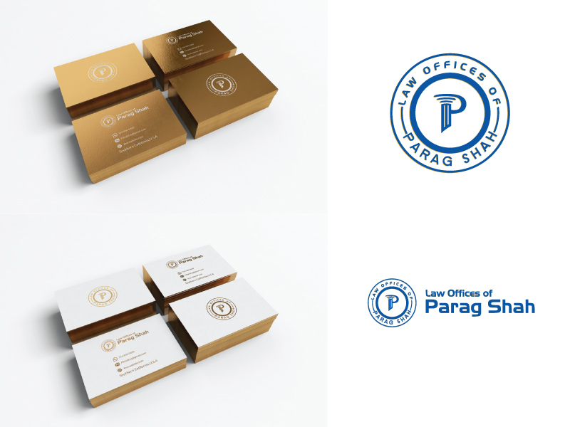 Diseño de Logo por Sim card para Law Offices Of Parag Shah | Diseño: #18388376