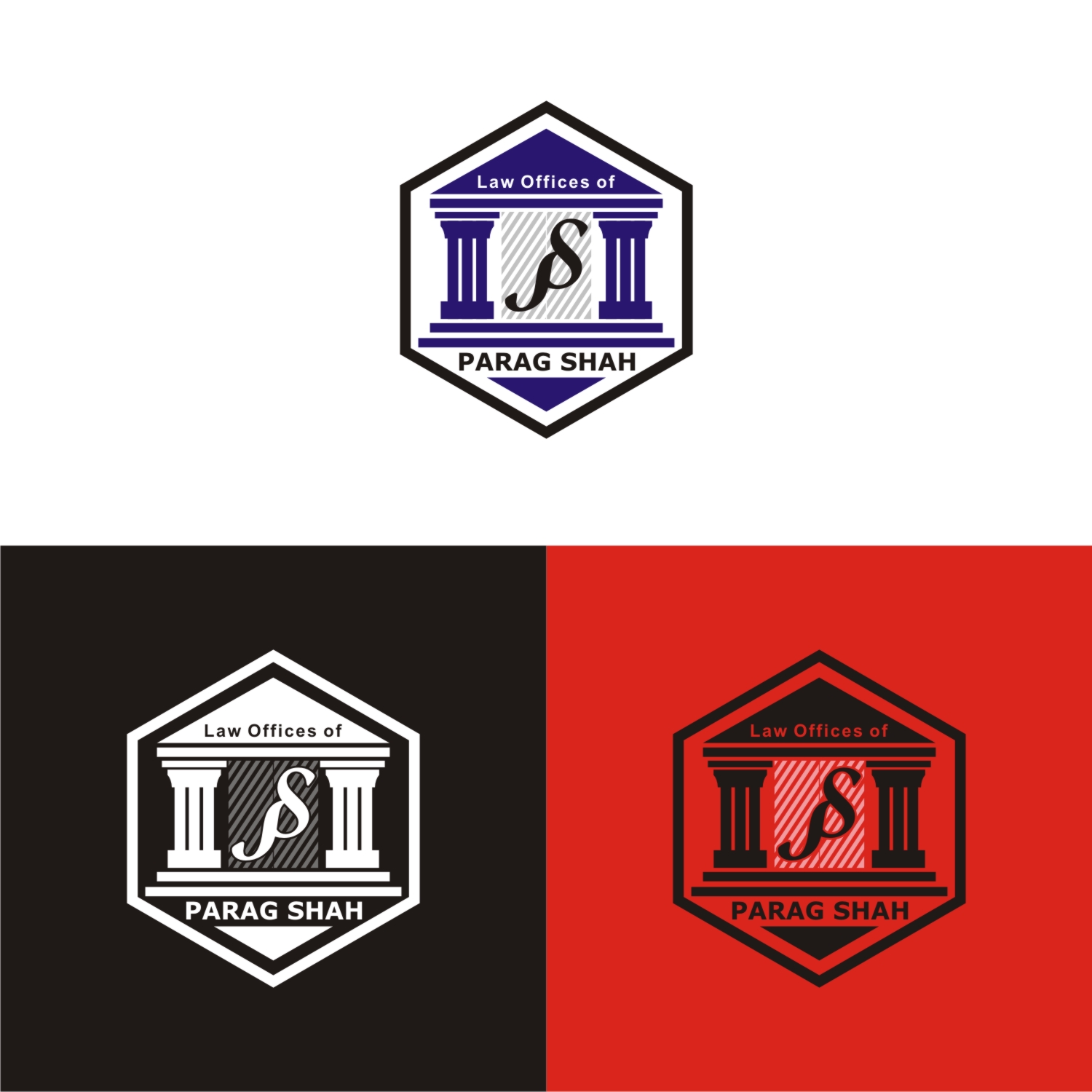 Logo Design by Sae Doank for Law Offices Of Parag Shah | Design #18339654