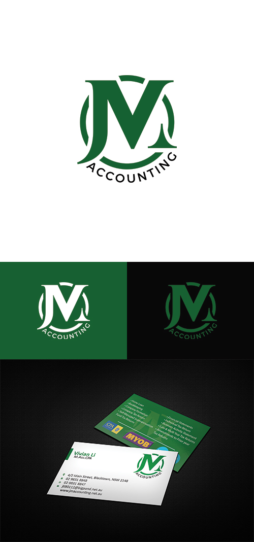 Logo Design by anshtoyj for J M accounting | Design #18148661