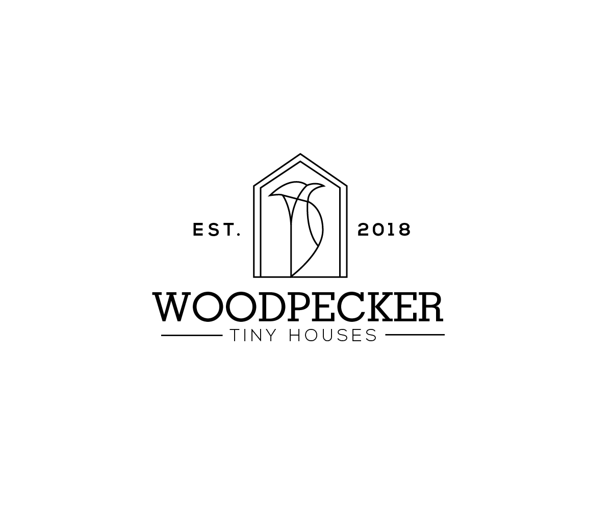 Logo-Design von renderman für Woodpecker Tiny Houses | Design: #18152149