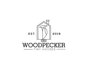 Woodpecker Tiny Houses. Est. 2018 | Diseño de Logo por renderman