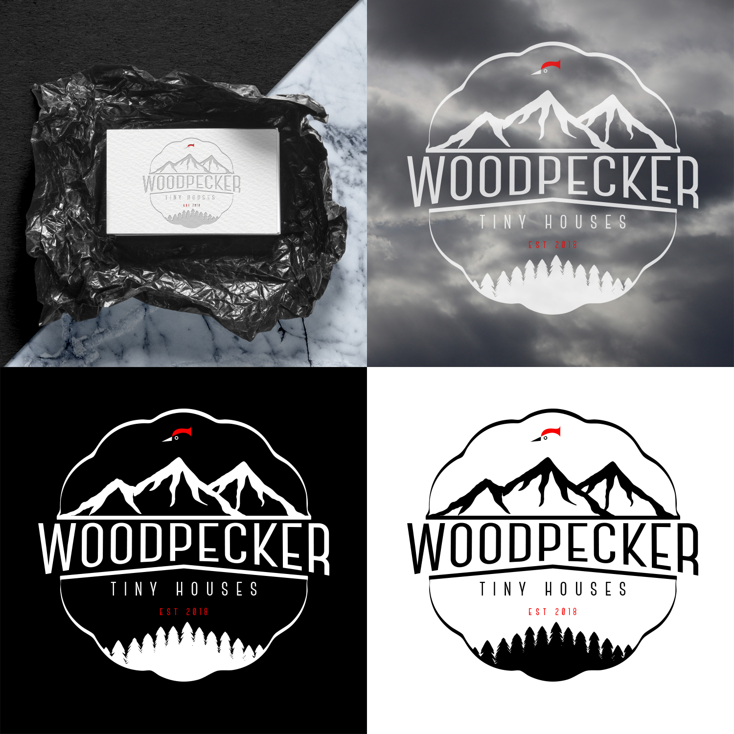 Design de Logo par Amanda Watarz pour Woodpecker Tiny Houses | Design #18186057
