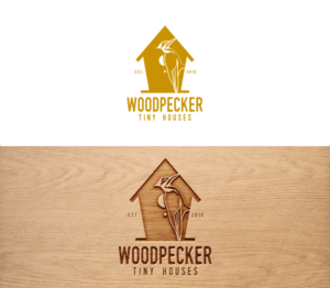 Logo-Design von trufya für Woodpecker Tiny Houses | Design: #18194868
