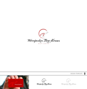 Logo-Design von DesignMX (Renan Mejia) für Woodpecker Tiny Houses | Design: #18149330