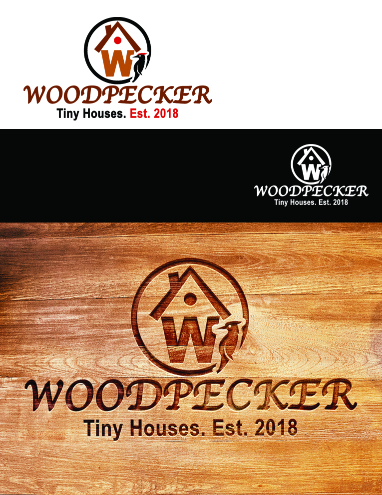 Design de Logo par ARtKISTA pour Woodpecker Tiny Houses | Design #18165656