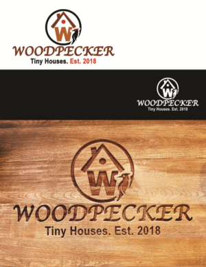 Design de Logo par ARtKISTA pour Woodpecker Tiny Houses | Design #18165656