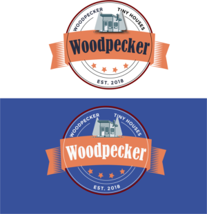Logo-Design von Grebowiec Peter für Woodpecker Tiny Houses | Design: #18178078