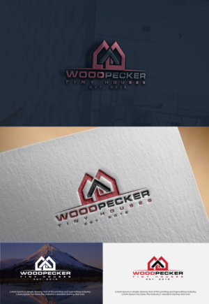 Logo-Design von dr ghulam mustafa sahab für Woodpecker Tiny Houses | Design: #18176727