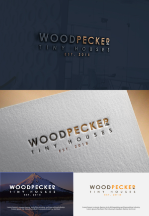 Logo-Design von dr ghulam mustafa sahab für Woodpecker Tiny Houses | Design: #18176728