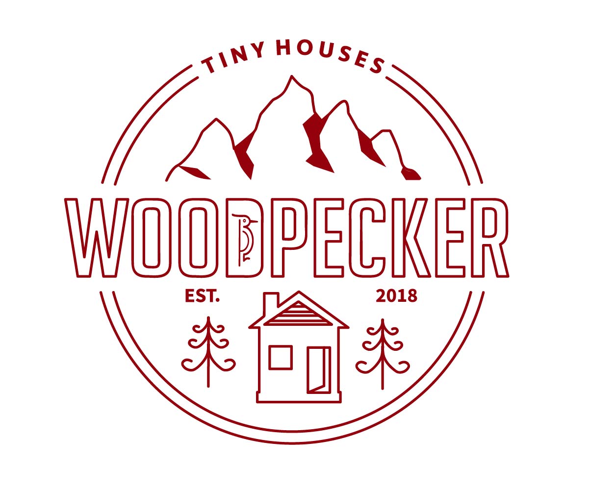 Logo Design by Brewyart Creative for Woodpecker Tiny Houses | Design #18159913