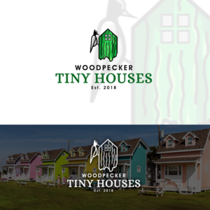 Logo Design by PenArmy for Woodpecker Tiny Houses | Design: #18151332