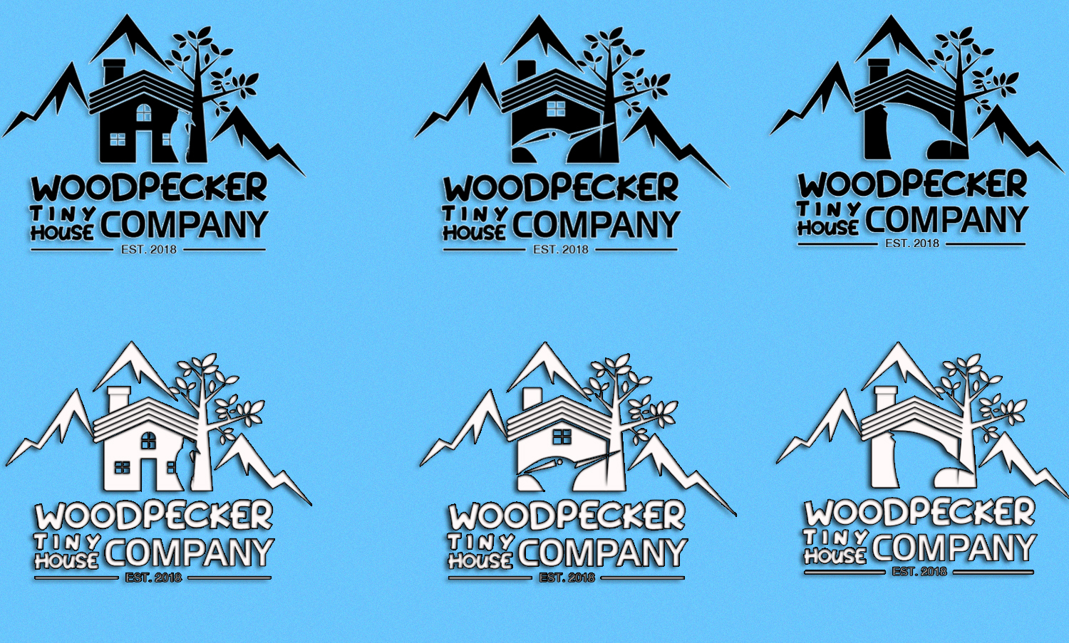 Logo Design by Andre S for Woodpecker Tiny Houses | Design #18159665
