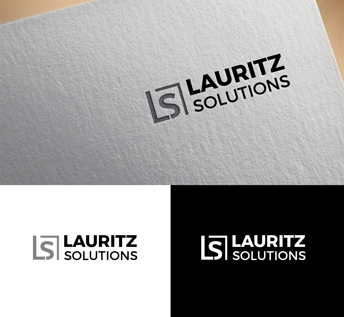 Logo Design by PointGrfx for Lauritz Solutions  | Design #18150231