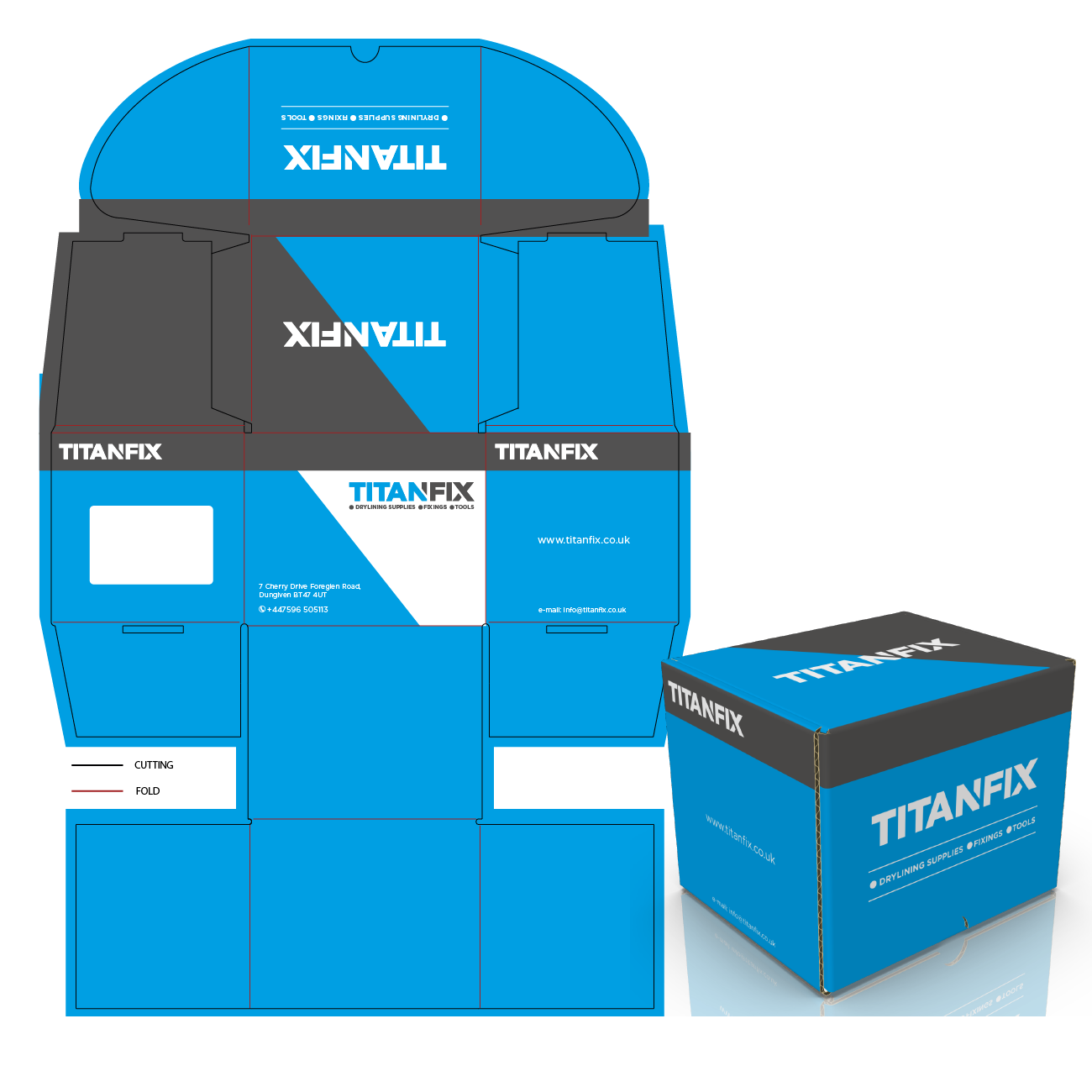 Diseño de Empaque por Jozbel para TitanFix Ltd | Diseño #18172082