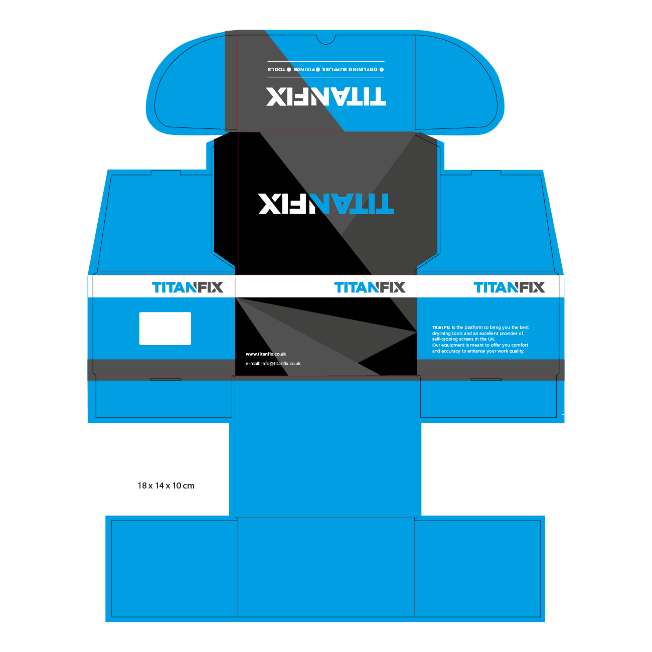 Diseño de Empaque por Jozbel para TitanFix Ltd | Diseño #18182656