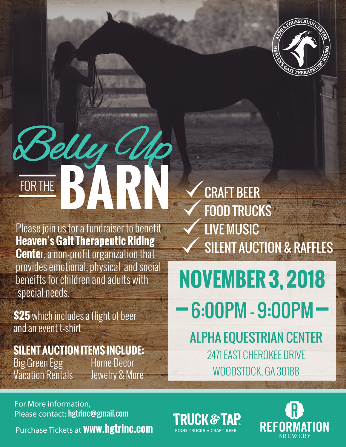 Flyer Design by TracyInspires for Heaven's Gait Therapeutic Riding, Inc. | Design #18148685