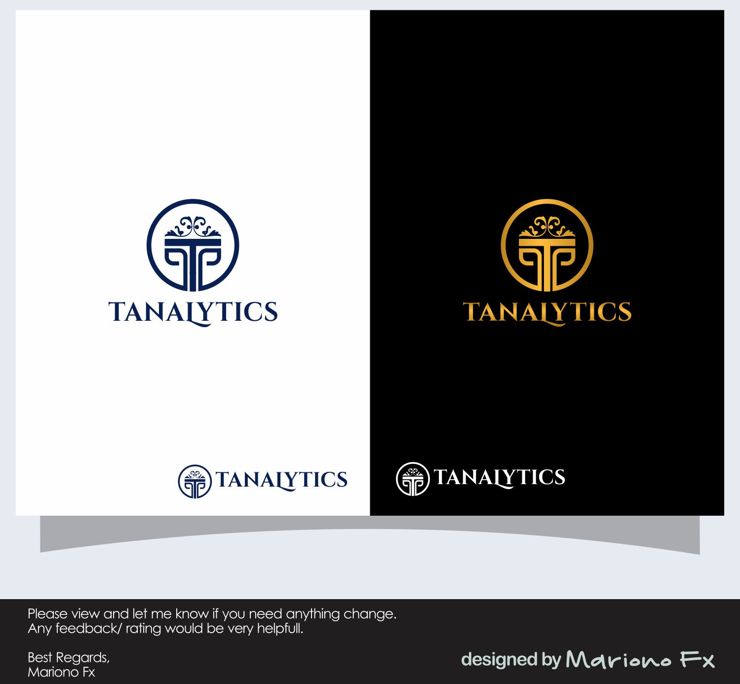 Logo Design by Mariono Fx for Tanalytics | Design #18167400