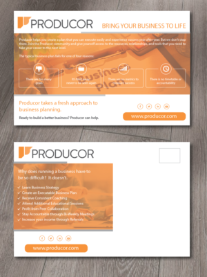 Denver-based business coaching & networking business needs marketing postcard design | Postkarten-Design von alex989
