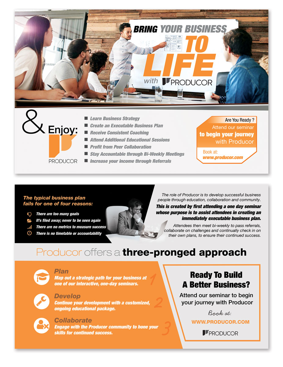 Diseño de Postal por UrbainFX para Producor | Diseño #18180428