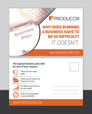 Postcard Design by Deziners Zone for Producor | Design: #18169716