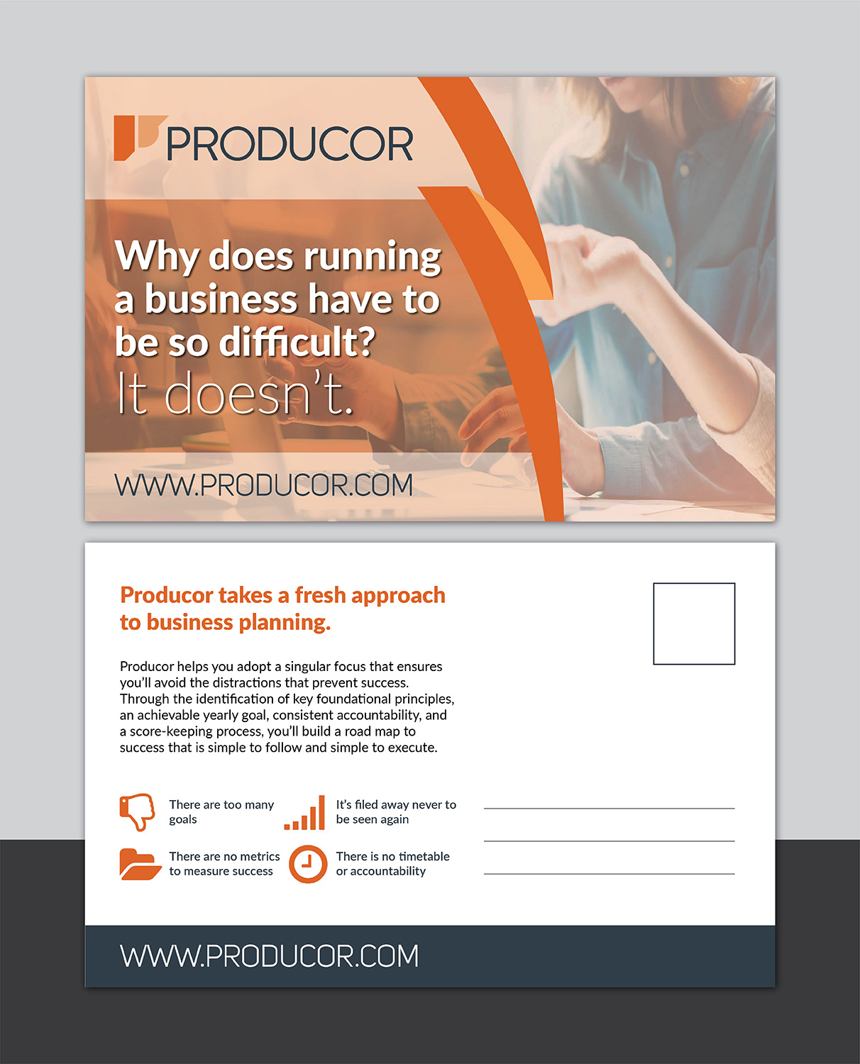 Diseño de Postal por Deziners Zone para Producor | Diseño #18169717