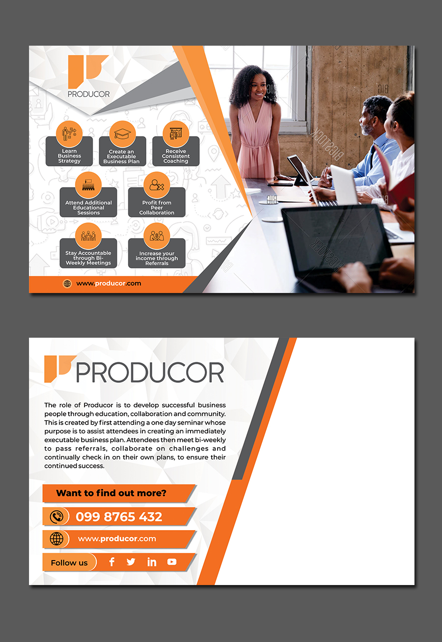 Postkarten-Design von ecorokerz für Producor | Design #18168213
