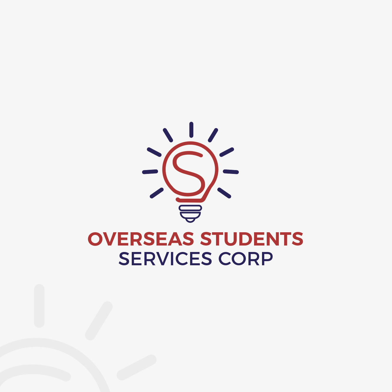 Logo Design by medi122 for united states service center for overseas students,inc | Design #18231486