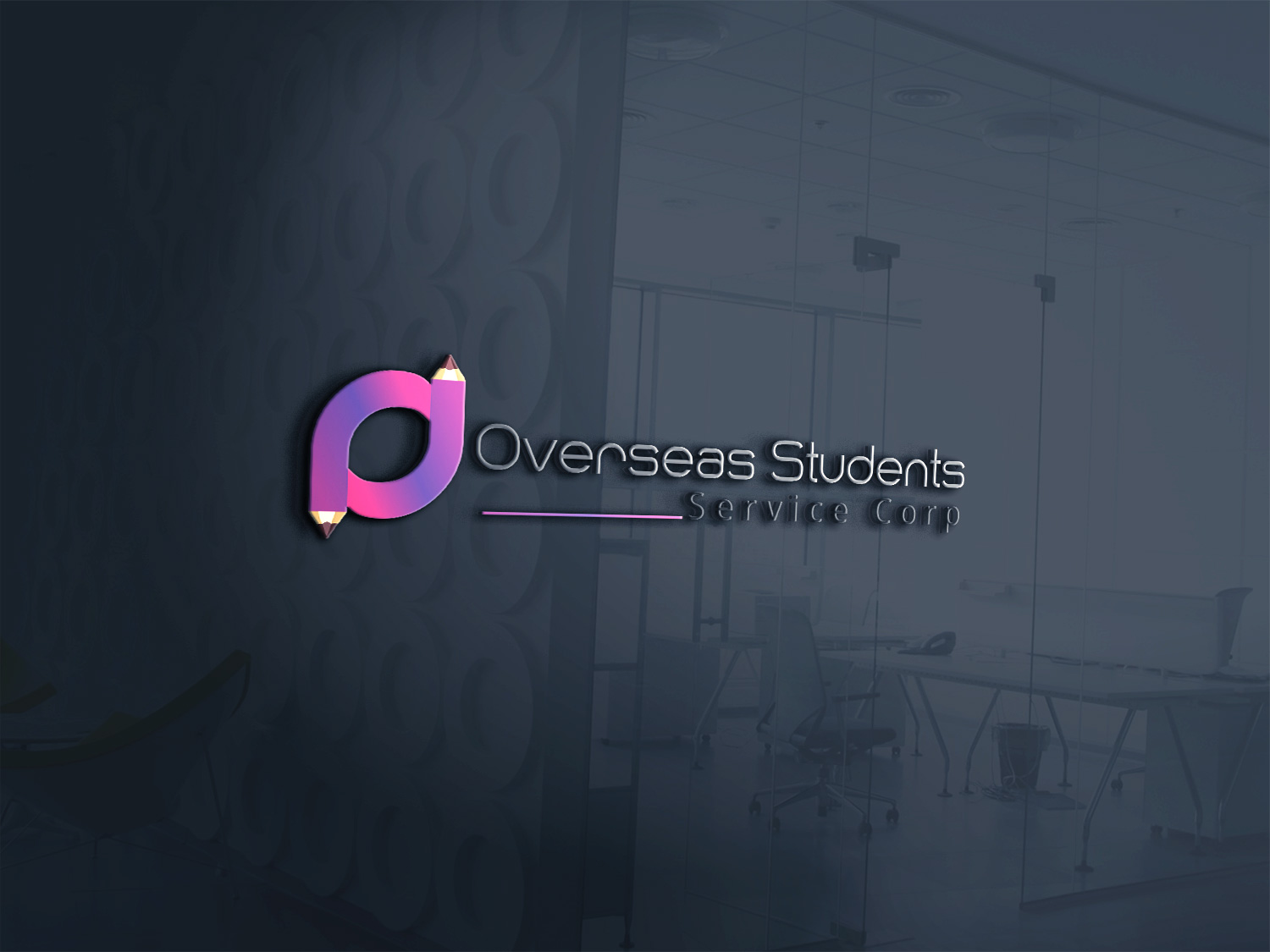 Logo-Design von Kingdom Vision für united states service center for overseas students,inc | Design #18182910