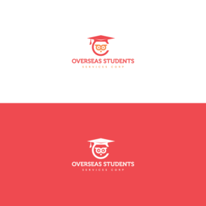 Logo Design by chynthiadewi91 for united states service center for overseas students,inc | Design: #18181481