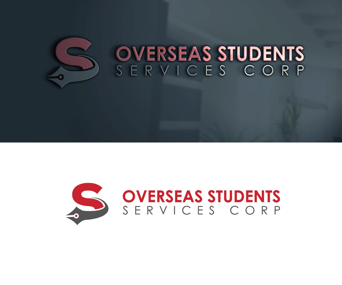 Logo Design by logoflow007 for united states service center for overseas students,inc | Design #18161180