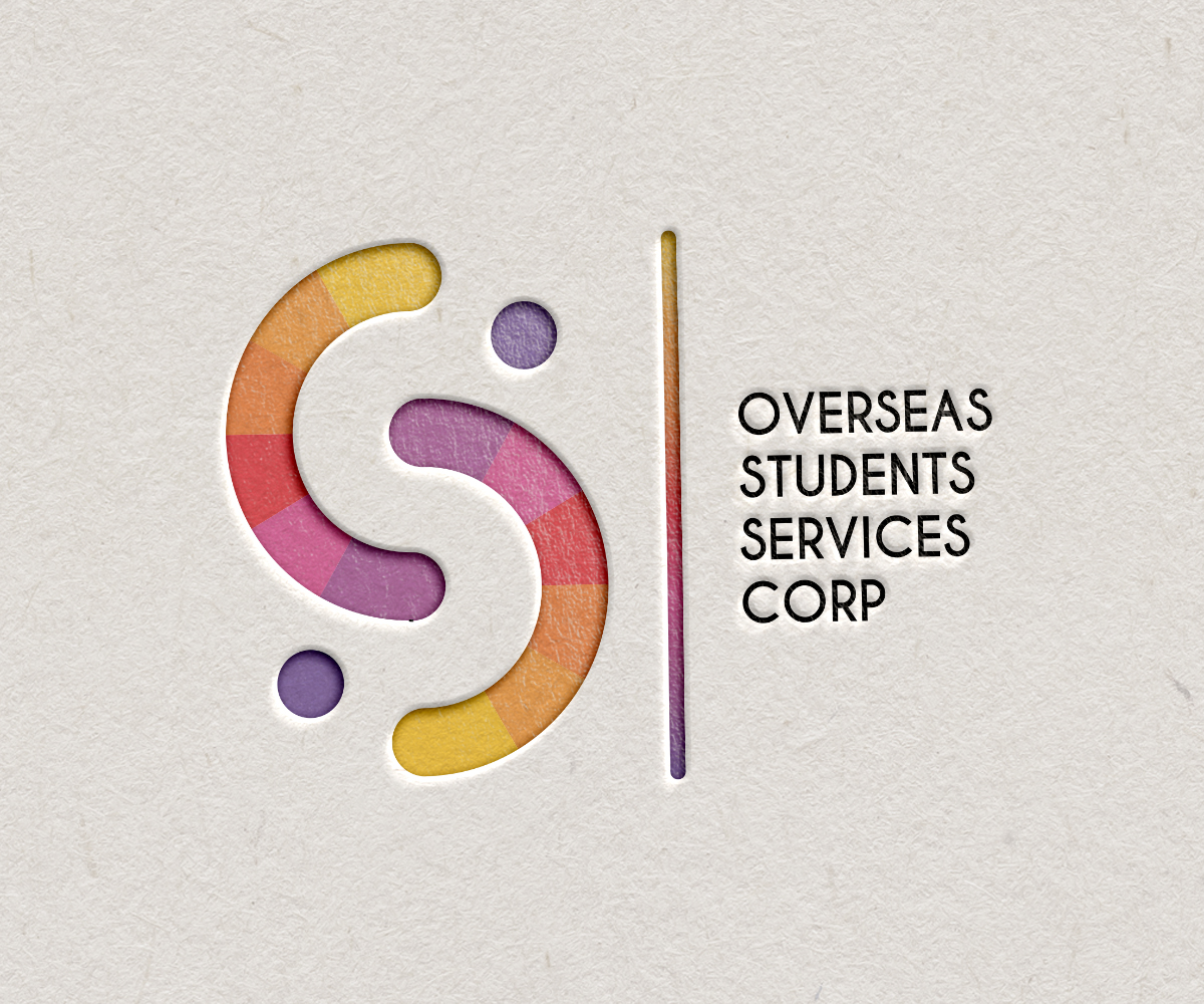 Logo Design by YoursTrulySC for united states service center for overseas students,inc | Design #18162161