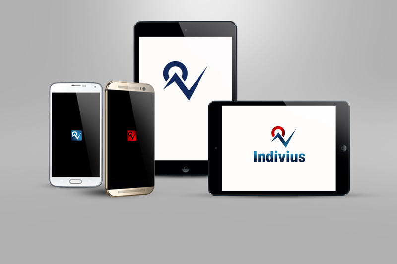 Bold, Upmarket, Mobile Media Application Logo Design for Indivius by