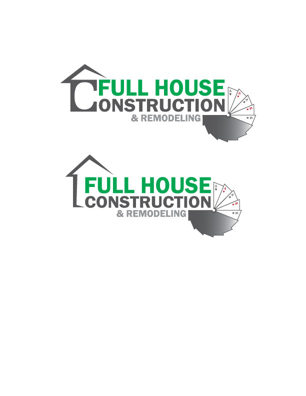 Logo Design by Sarlyn Oduber for Full House Construction | Design #49247