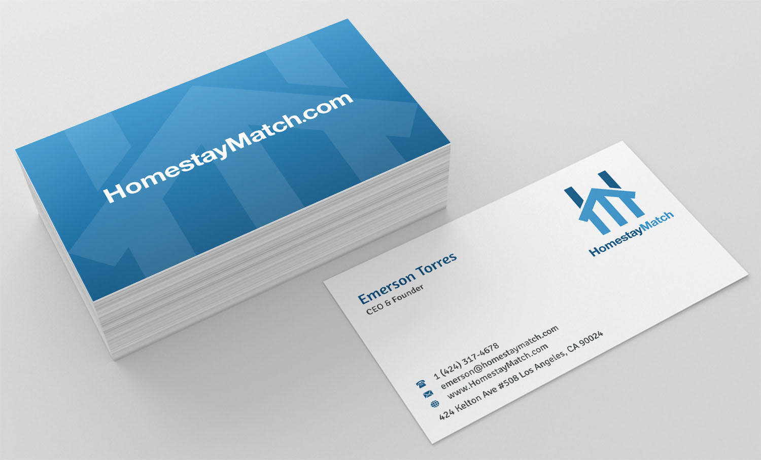 Business Card Design by INDIAN_Ashok for H.S Match LLC | Design #18198426