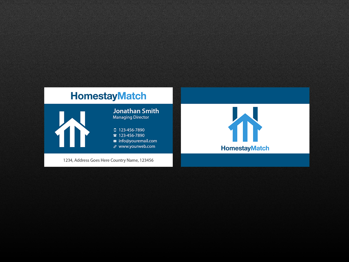 Business Card Design by Creations Box 2015 for H.S Match LLC | Design #18176586