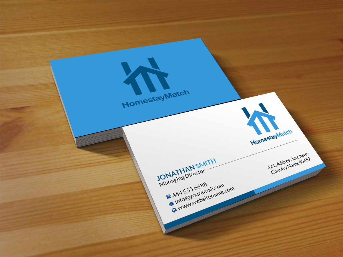 Business Card Design by Creations Box 2015 for H.S Match LLC | Design #18176592