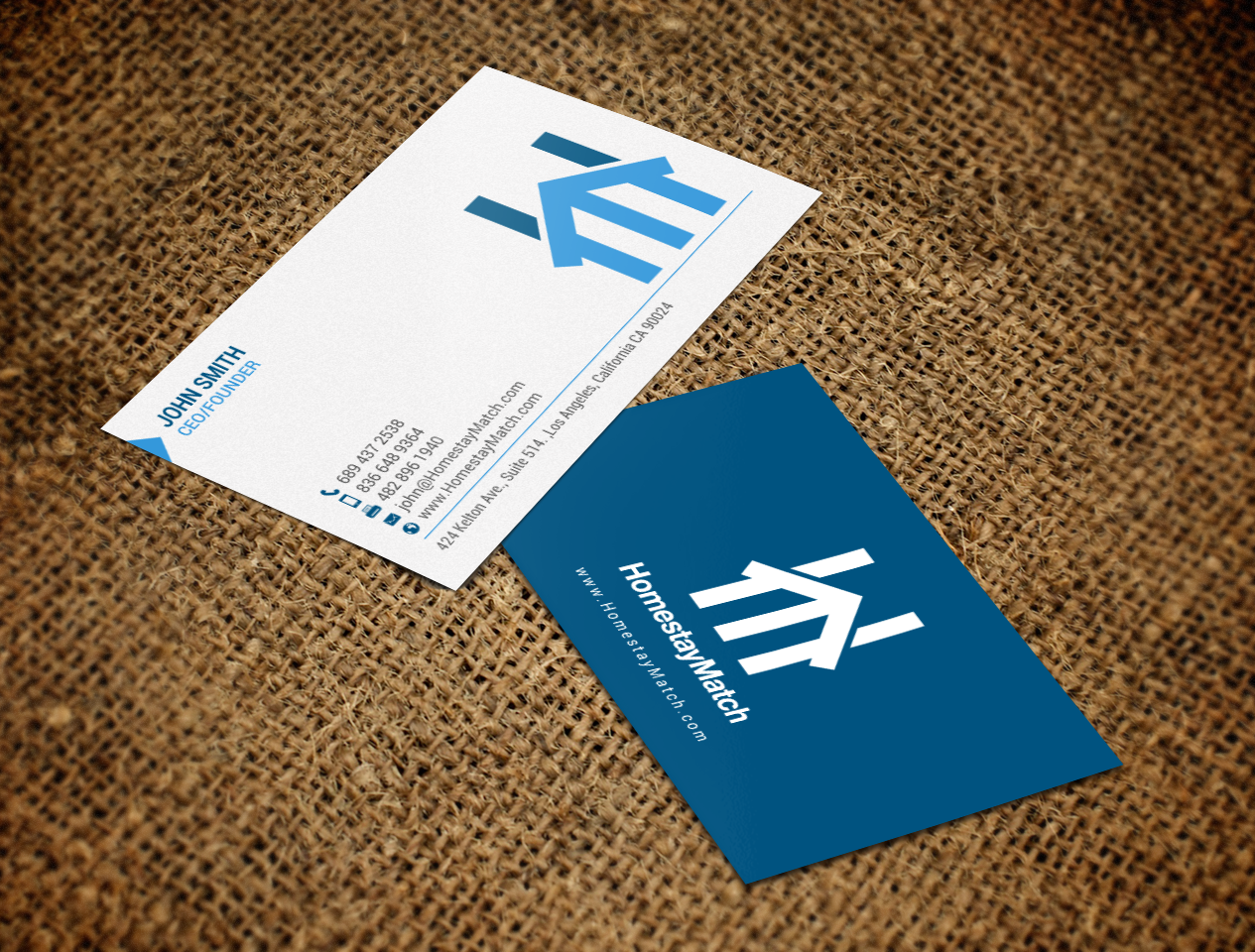 Business Card Design by chandrayaan.creative for H.S Match LLC | Design #18167234