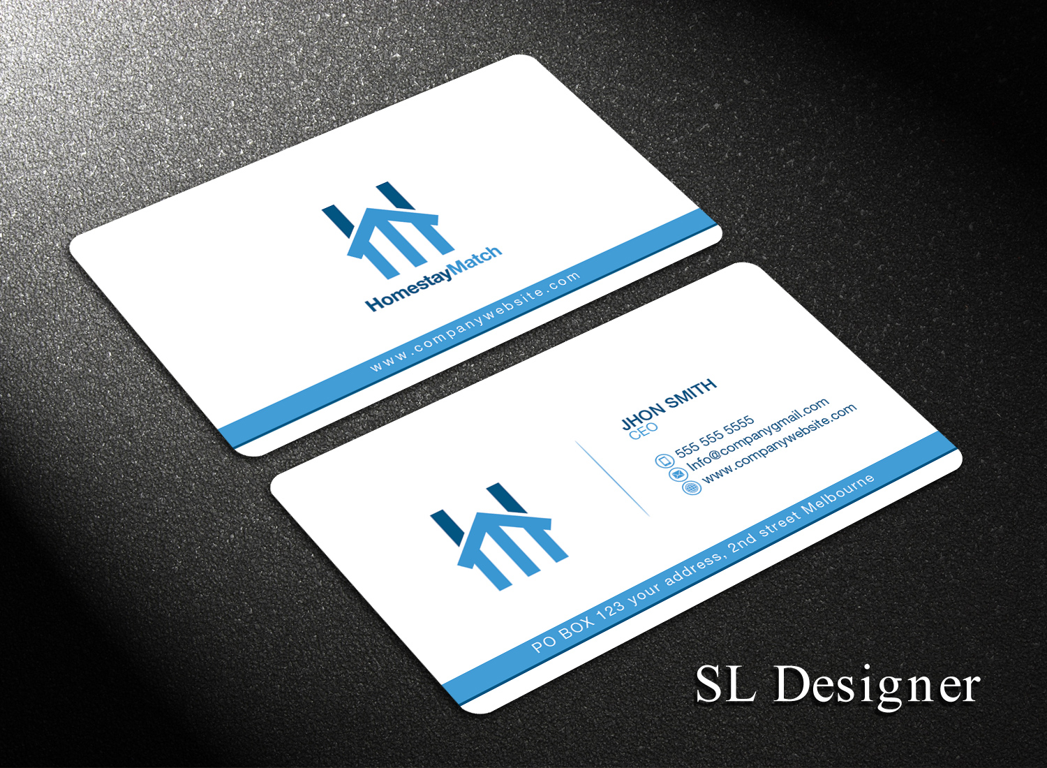 Business Card Design by SL Designer for H.S Match LLC | Design #18157146