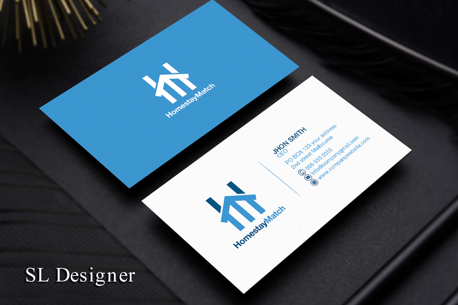 Business Card Design by SL Designer for H.S Match LLC | Design #18157150