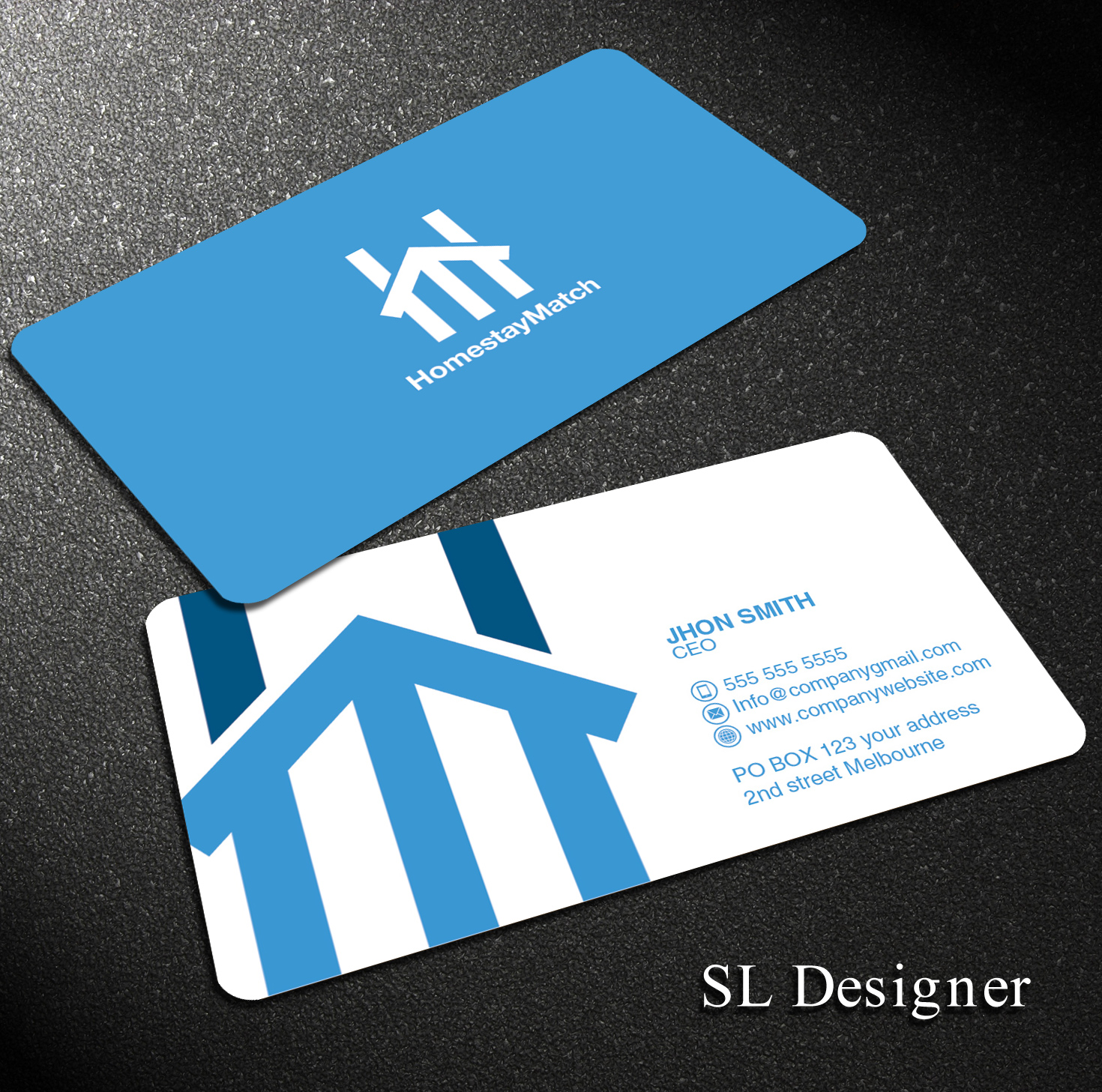 Business Card Design by SL Designer for H.S Match LLC | Design #18157155