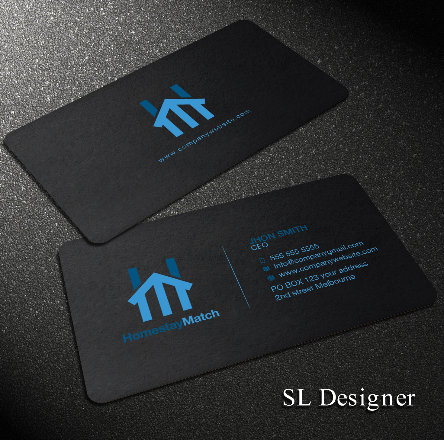 Business Card Design by SL Designer for H.S Match LLC | Design #18157179