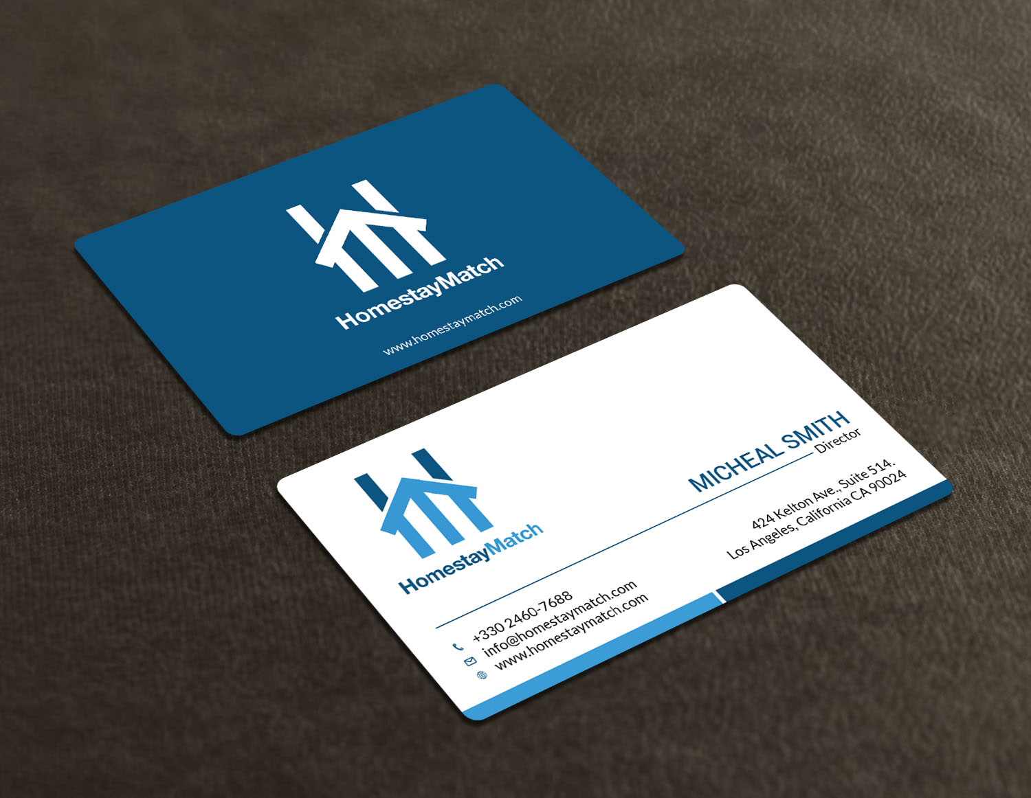 Business Card Design by Tripti Ranjan Gain for H.S Match LLC | Design #18167927