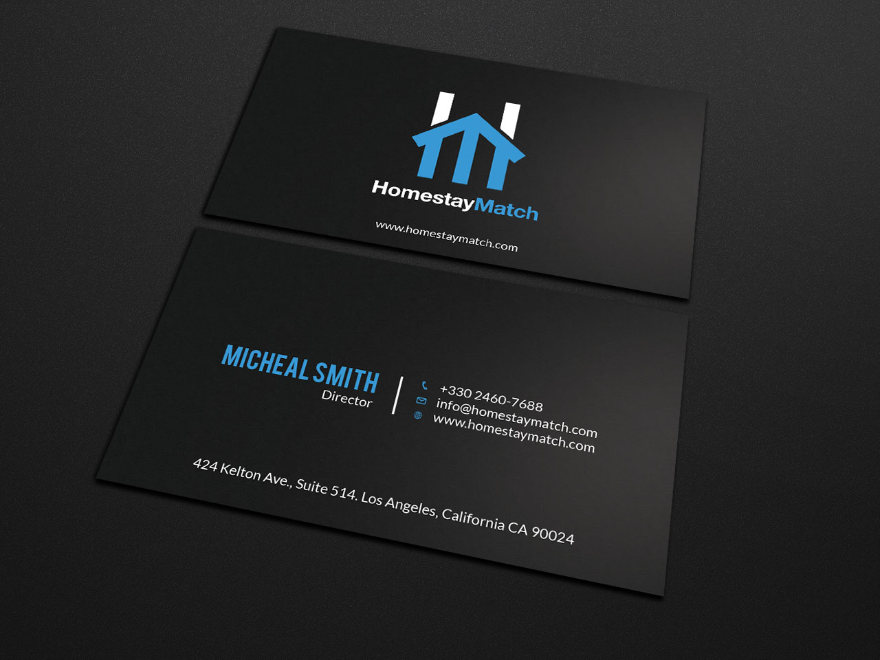 Business Card Design by Tripti Ranjan Gain for H.S Match LLC | Design #18167982