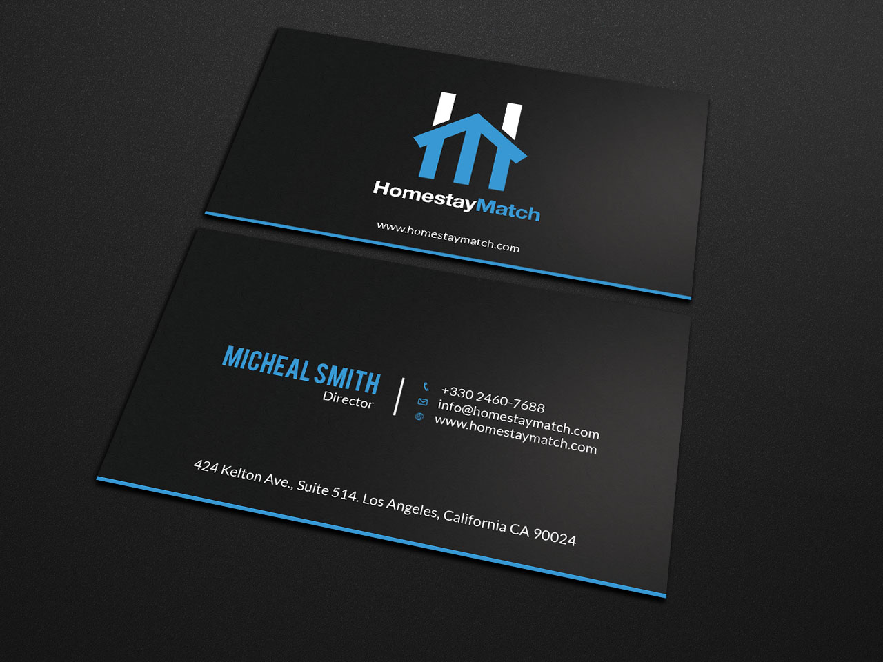 Business Card Design by Tripti Ranjan Gain for H.S Match LLC | Design #18167983