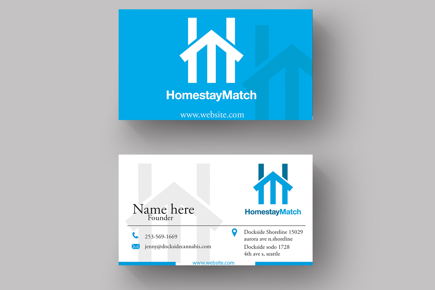 Business Card Design by Kareem Afifi for H.S Match LLC | Design #18155240